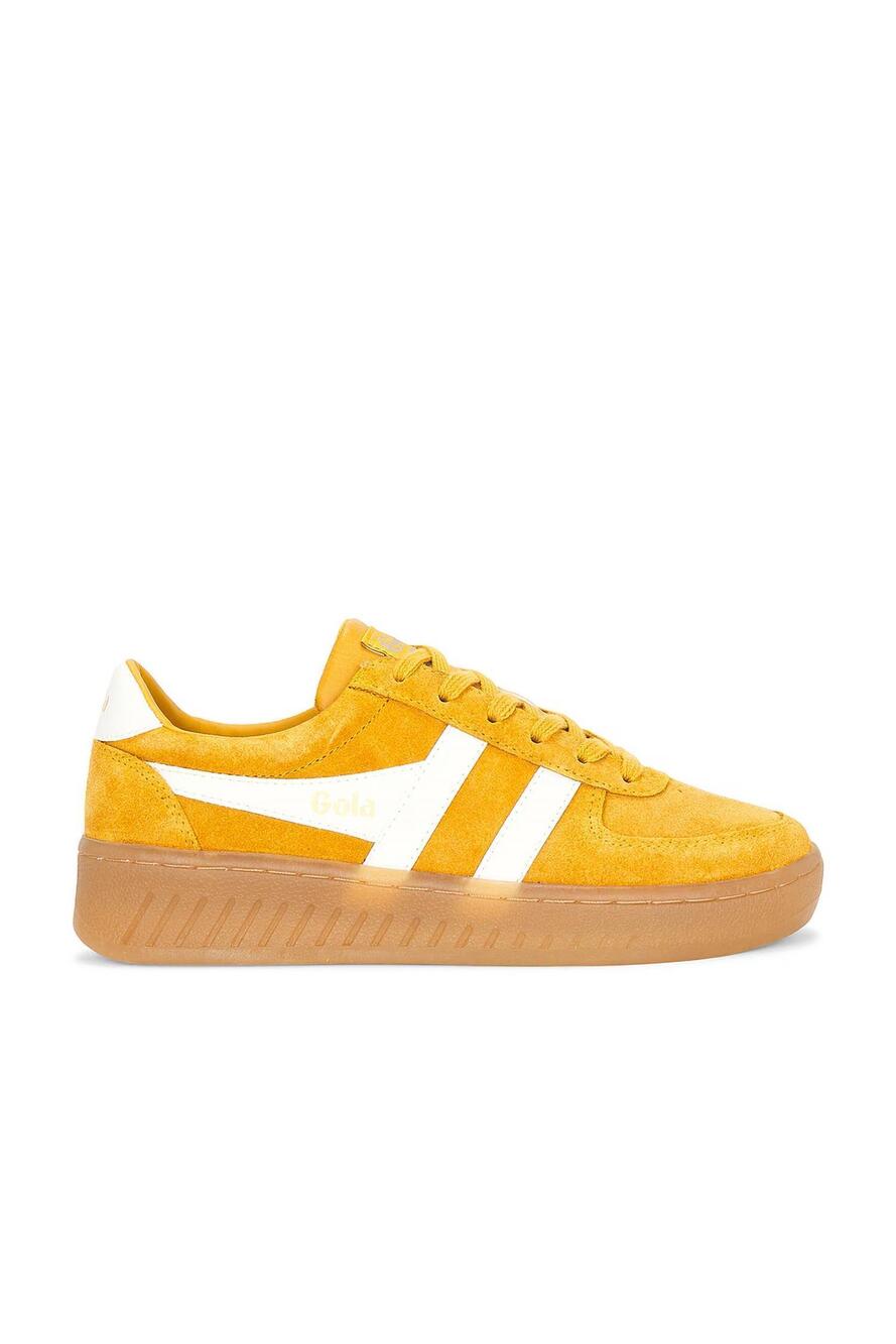 NEW GOLA women's grandslam suede sneakers in sun
